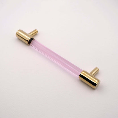 Gold Crystal Cabinet Pulls 5 Inches