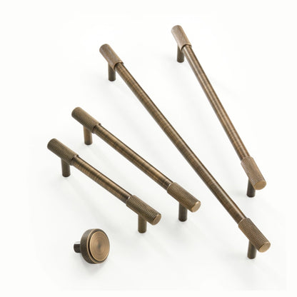 Knurled Brass Handles | LTG-A