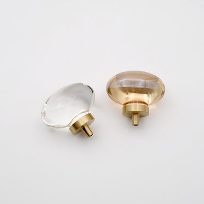 Glass Drawer Knobs: Piggeon Egg | SJ01-A