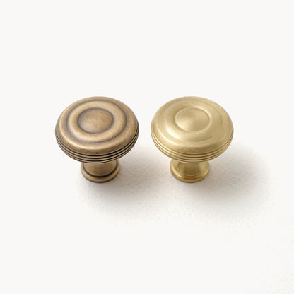 Brushed Brass Drawer Knobs | NZ-BB