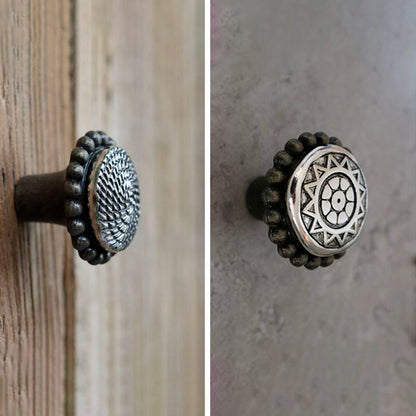 Antique Silver Drawer Knob | DGTY