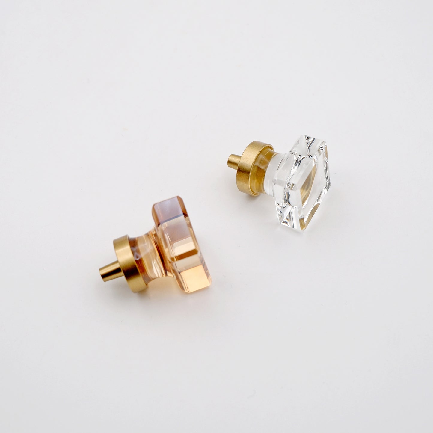 Glass Drawer Knobs: Square | SJ01-B