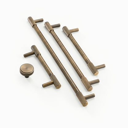 Knurled Brass Handles | LTG-A