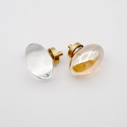 Glass Drawer Knobs: Piggeon Egg | SJ01-A