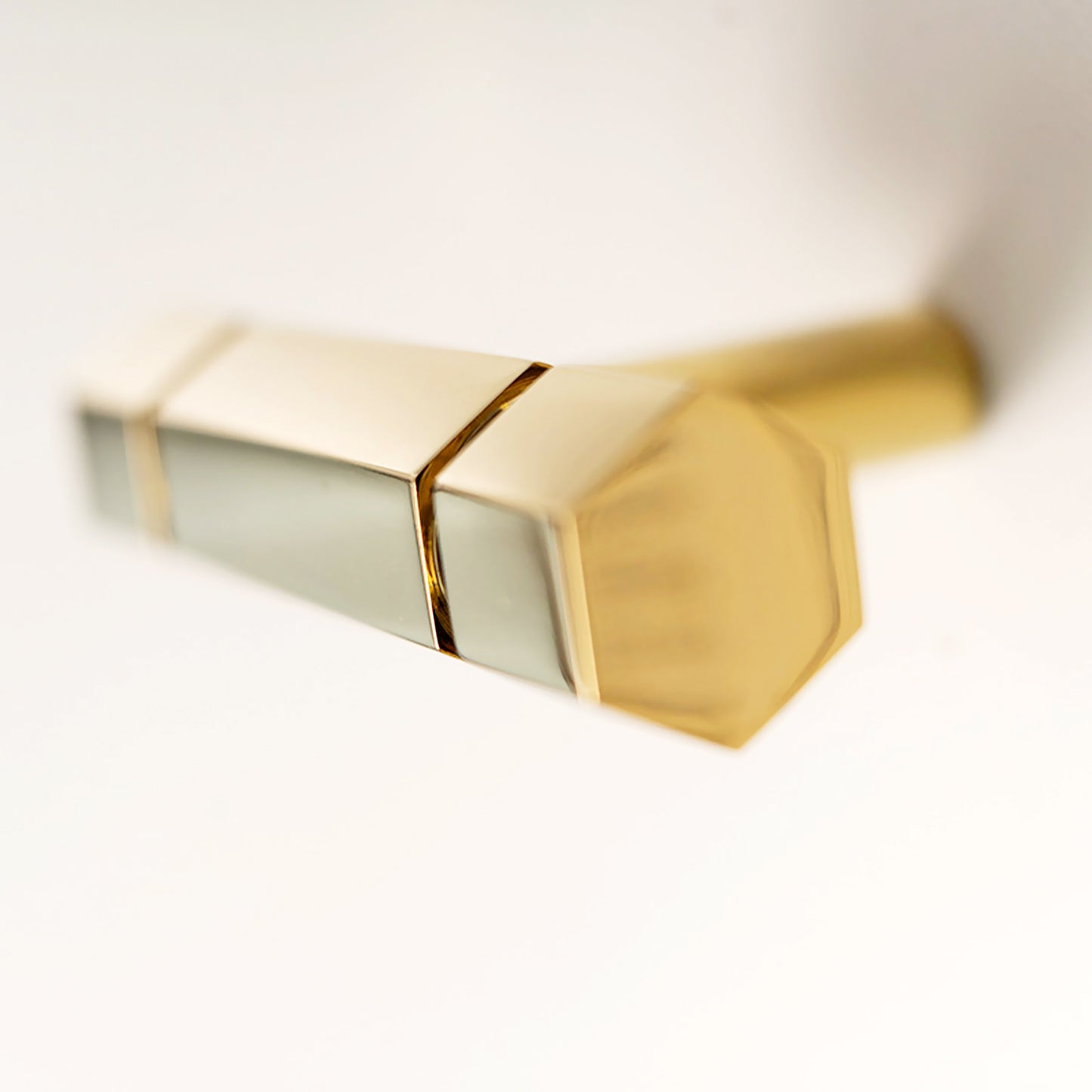 Gold Hexagon Bar Handles for Kitchen | HS-16D