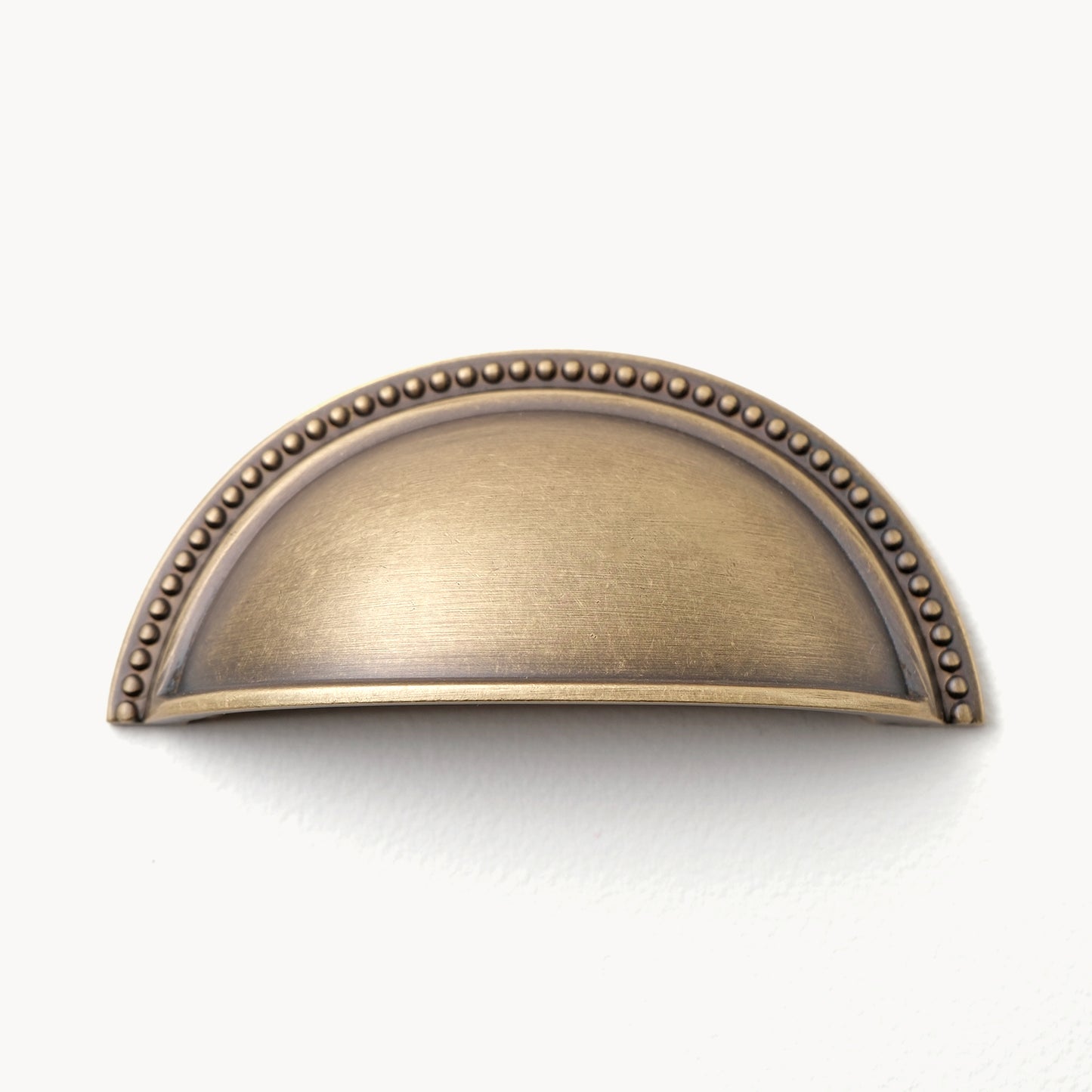 Antique Brass Cup Pull | DH-UA