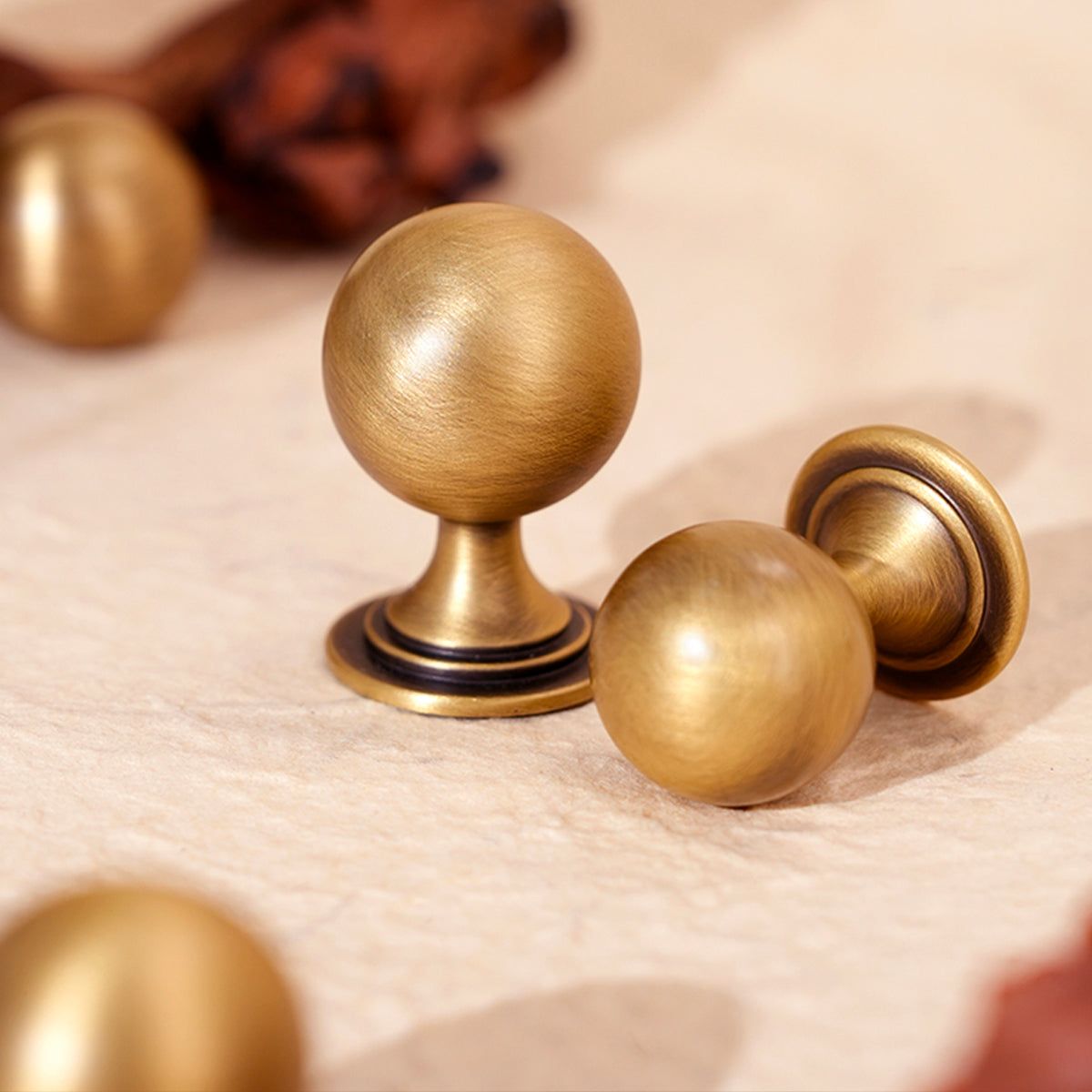 Aged Brass Cabinet Knobs | XN21