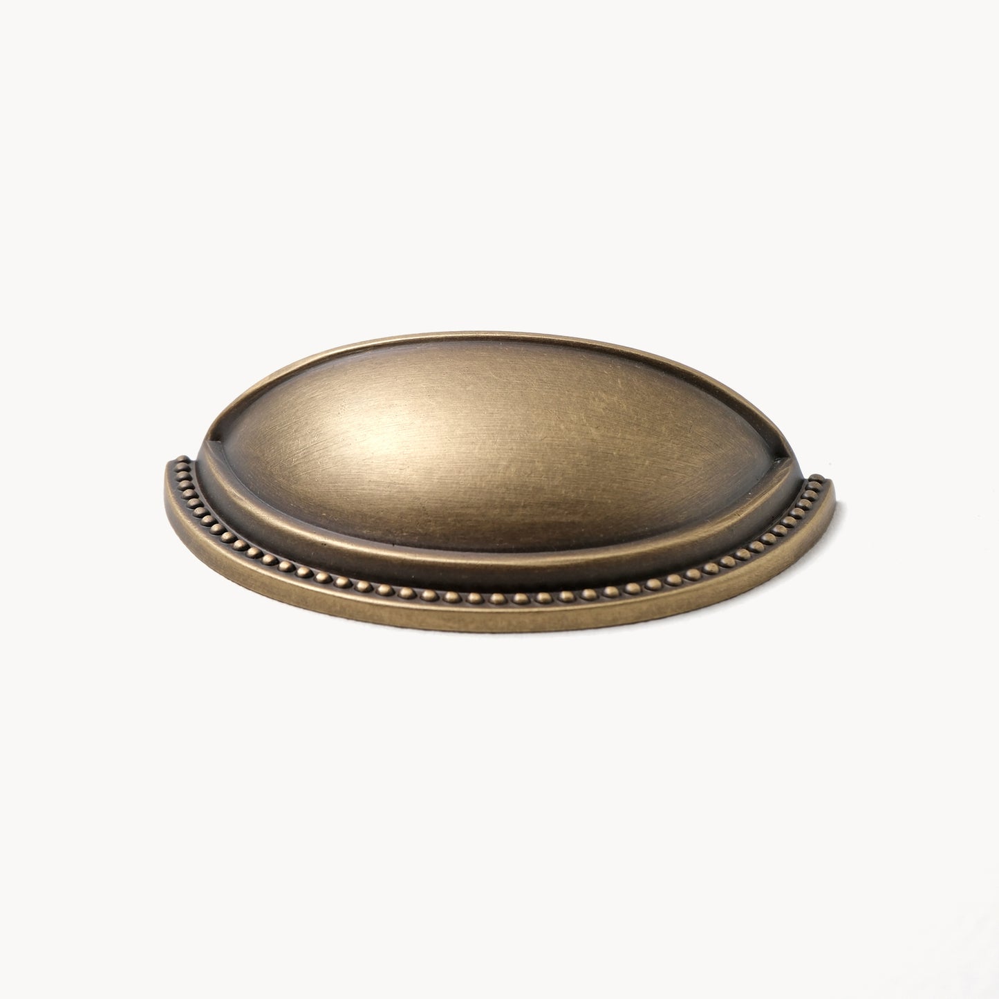 Antique Brass Cup Pull | DH-UA