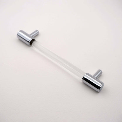 Chrome Crystal Cabinet Pulls 5 Inches