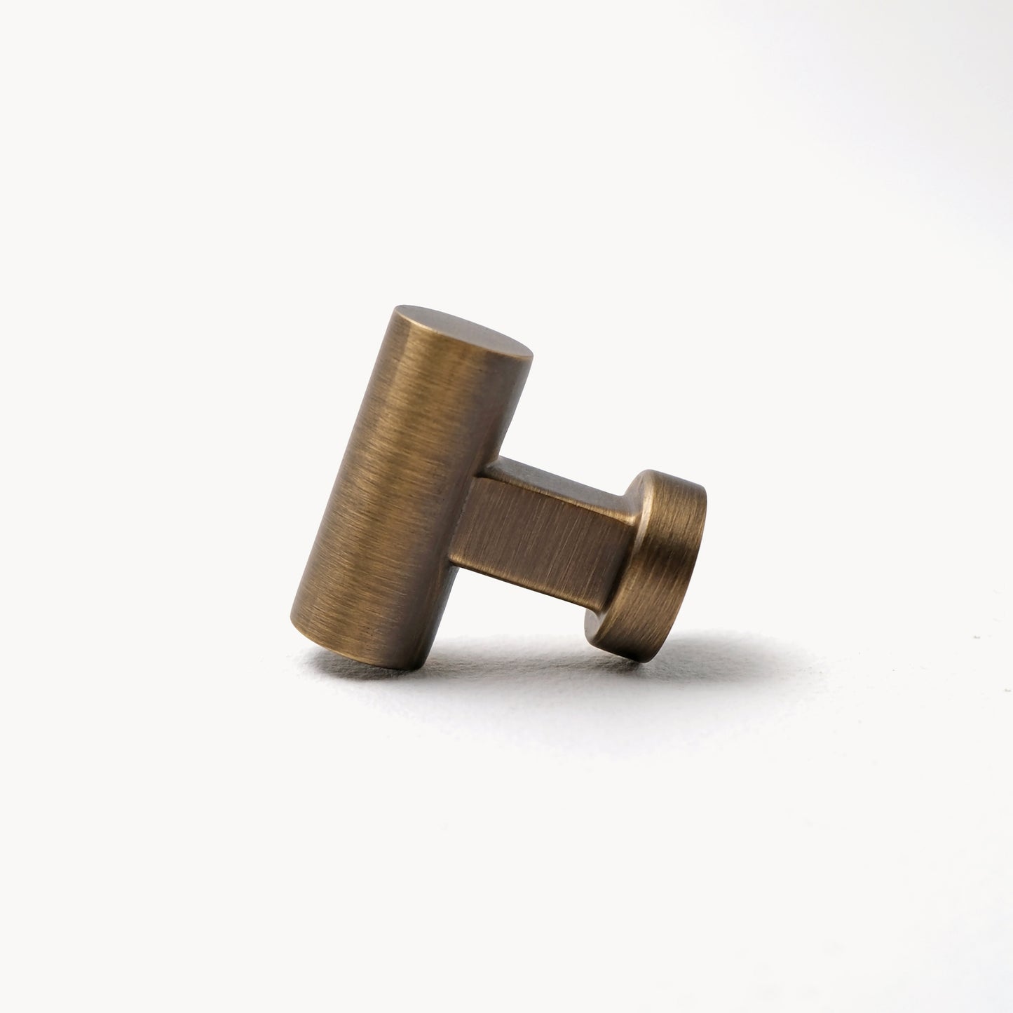 Thick Antique Brass T-knob | FJ-TA