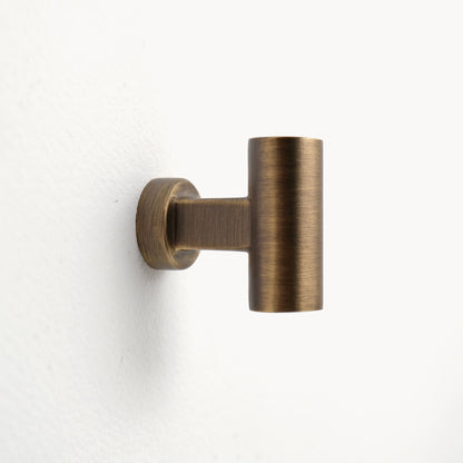 Thick Antique Brass T-knob | FJ-TA