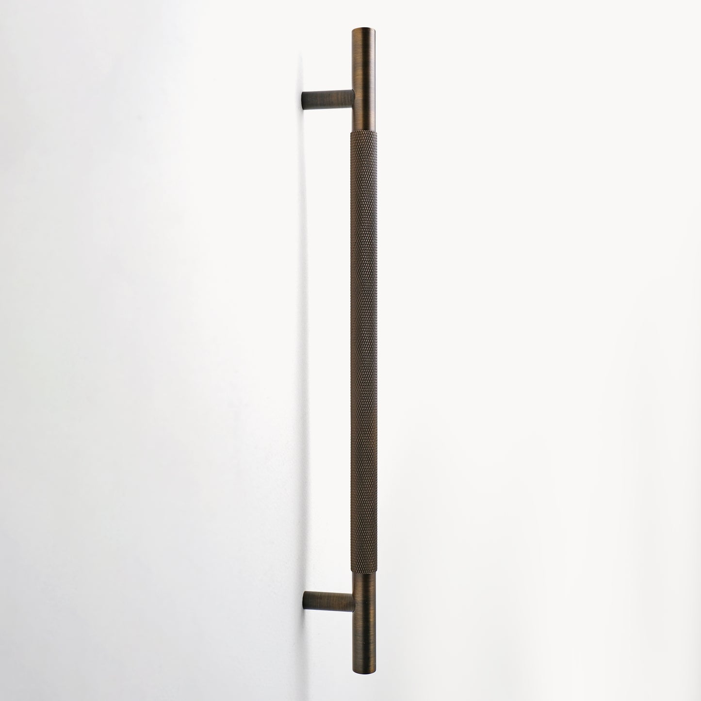 Knurled Antique Brass Handles | GH-CA