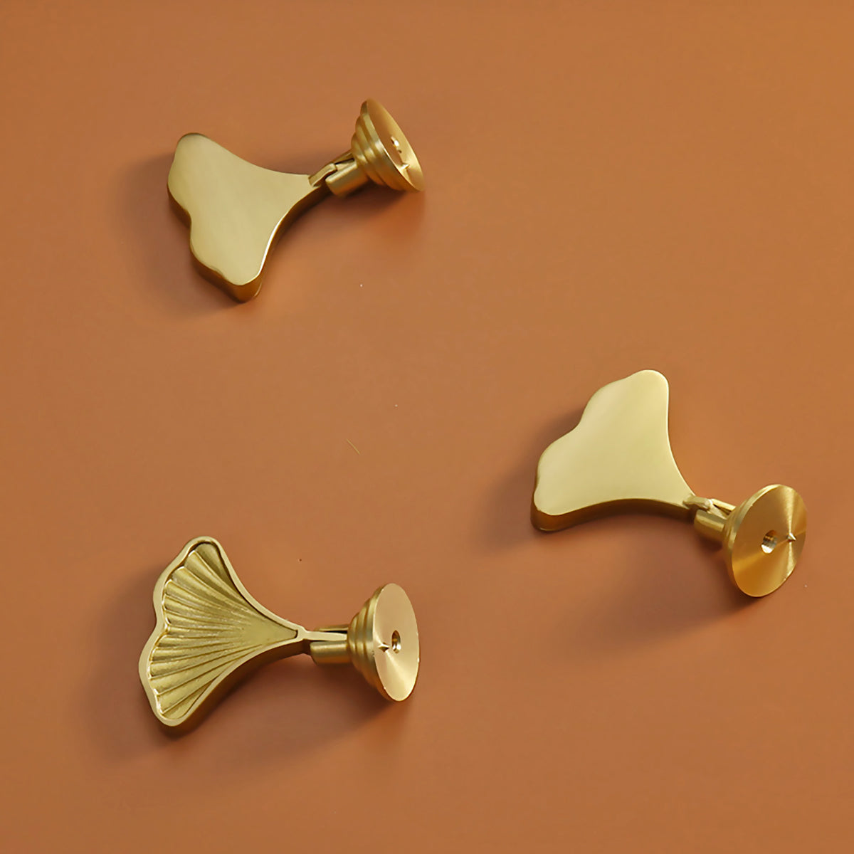 Brass Fan Drop Knob | YX-BB