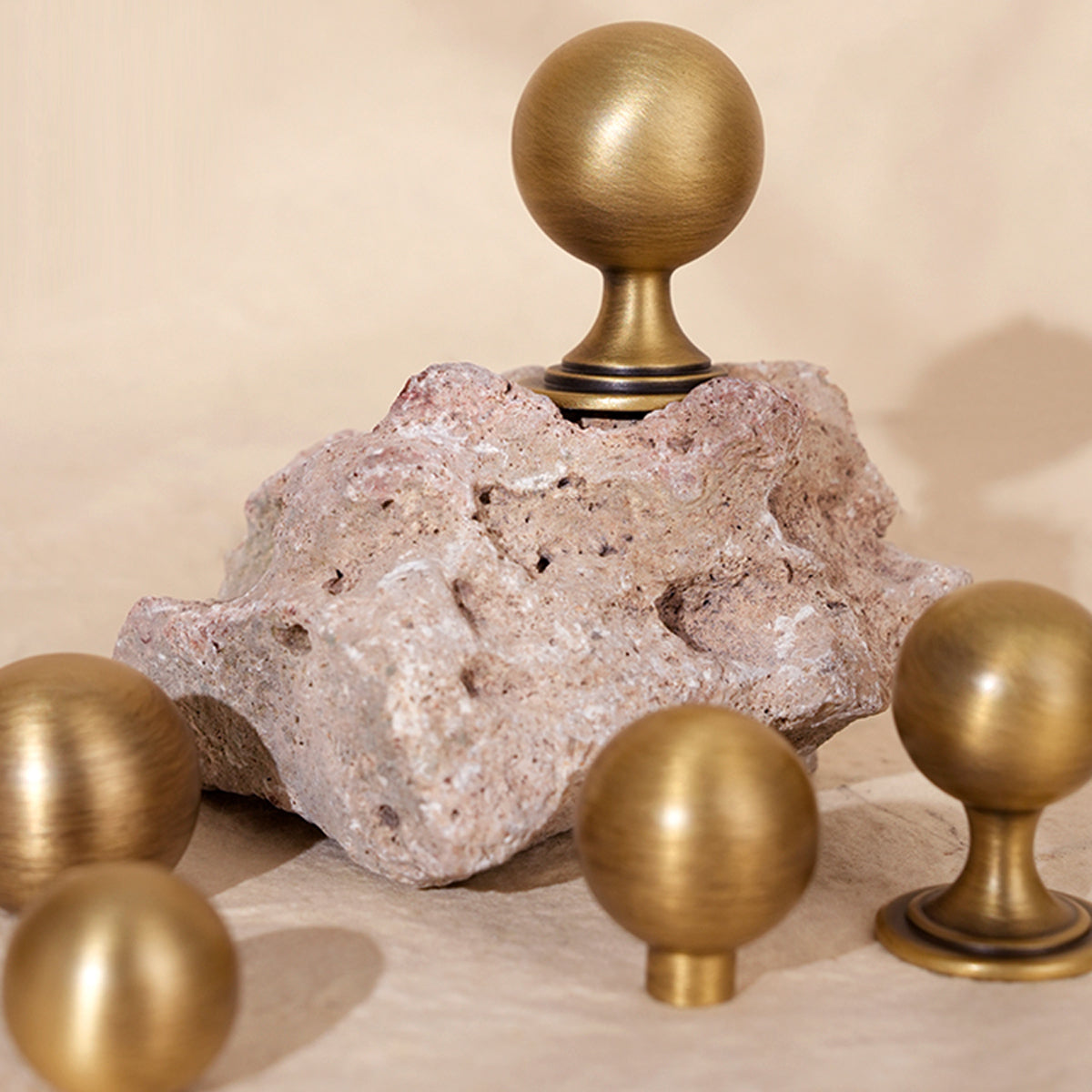 Aged Brass Cabinet Knobs | XN21