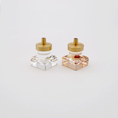 Glass Drawer Knobs: Square | SJ01-B