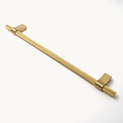 Knurled Brass Kitchen Pulls | GHF-CB