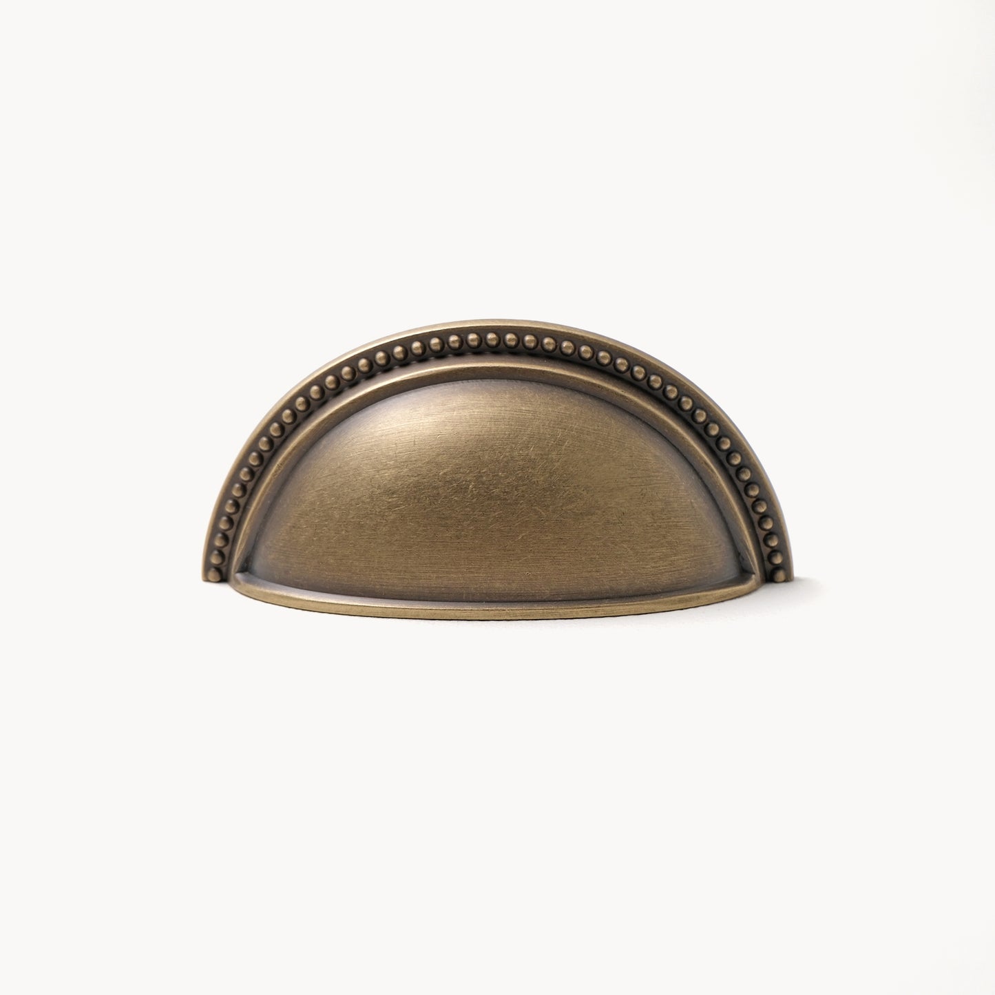 Antique Brass Cup Pull | DH-UA