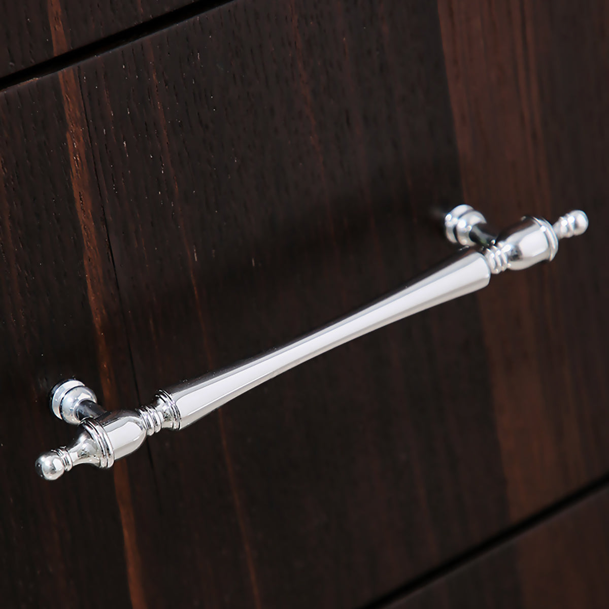 Gloss Silver Luxury Handles | HS-02C