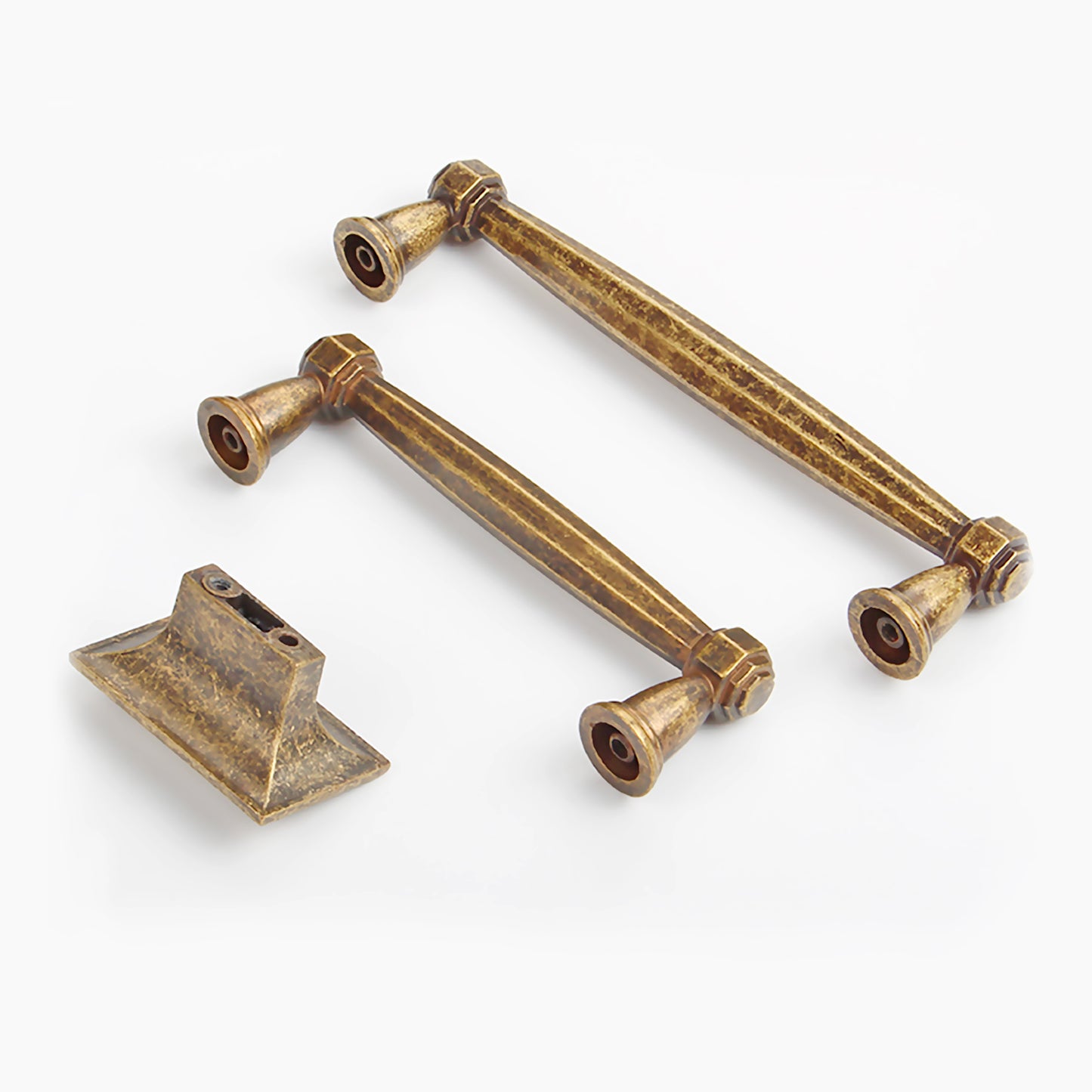 Aged Brass Kitchen Handles | MT04