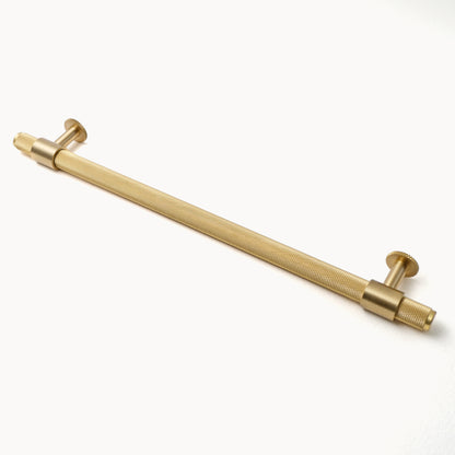 Knurled Brass Drawer Pulls | GHD-CB