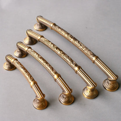 Aged Brass Kitchen Handles | OSFG