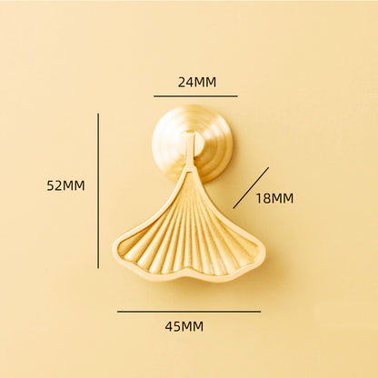 Brass Fan Drop Knob | YX-BB