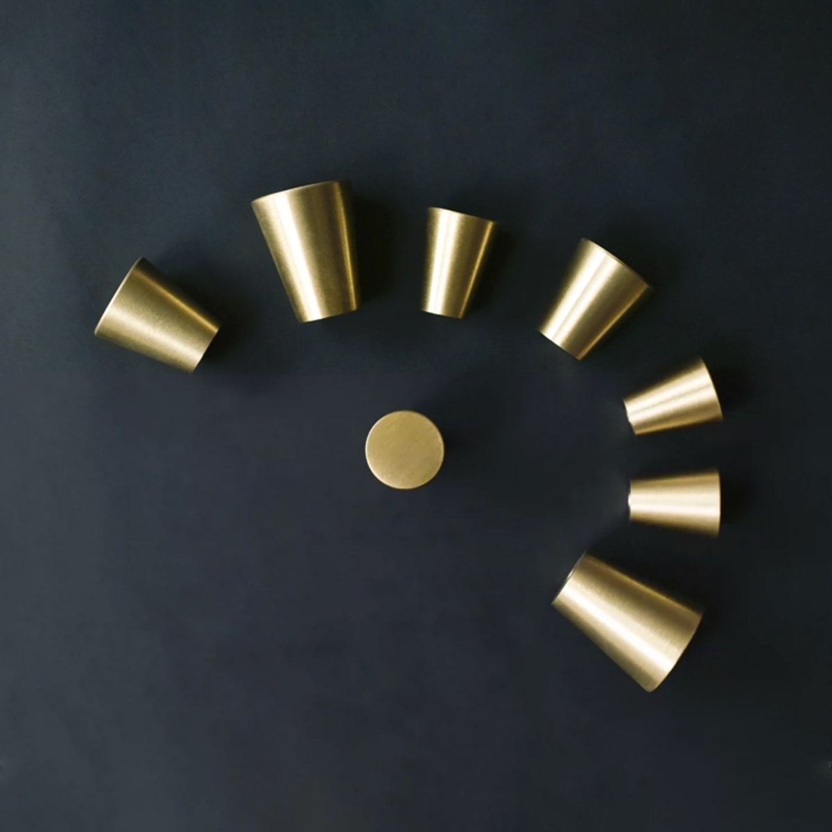 MCM Solid Brass Knobs | ZX-BB