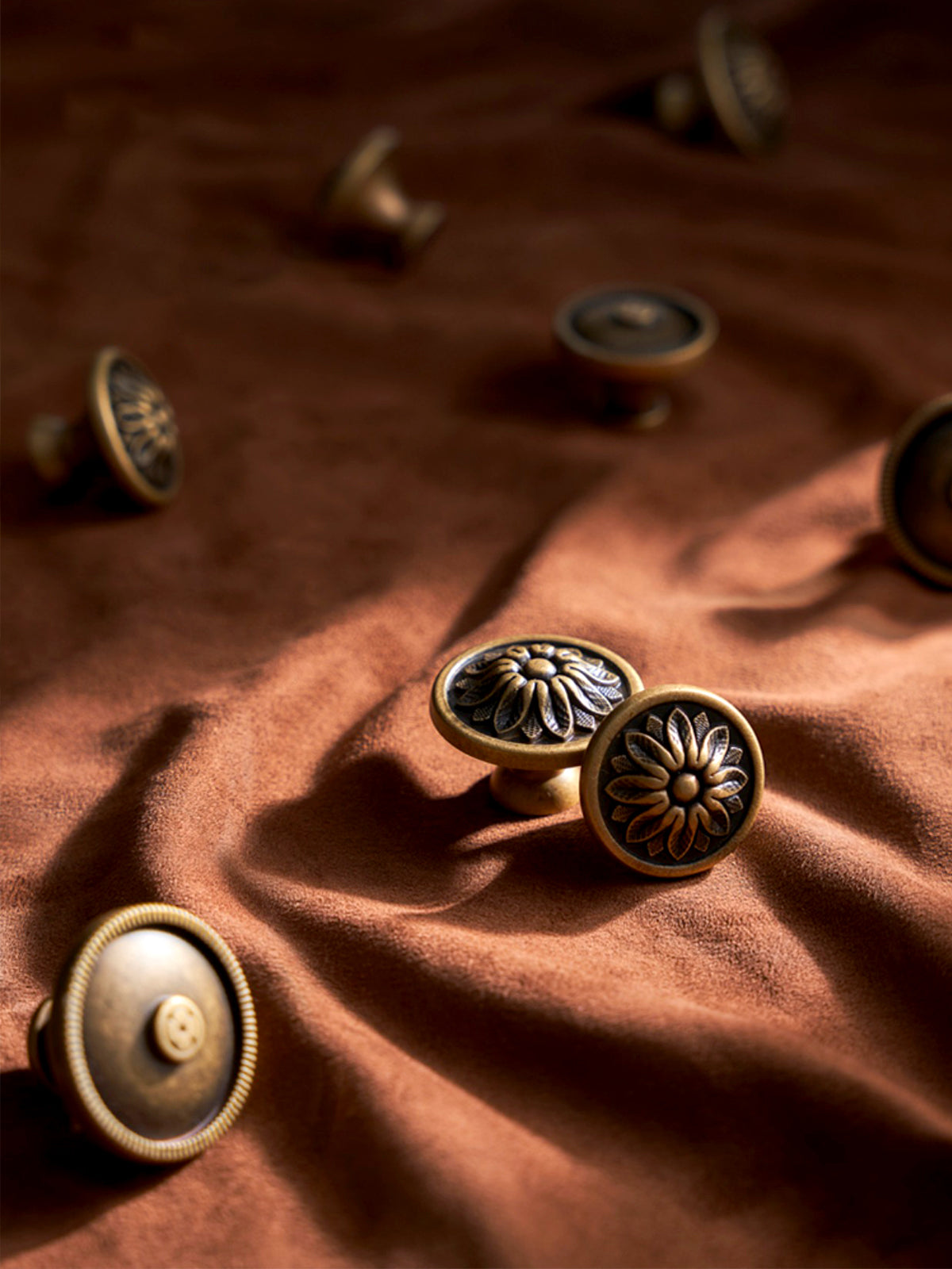 Aged Brass Knobs | SYHD