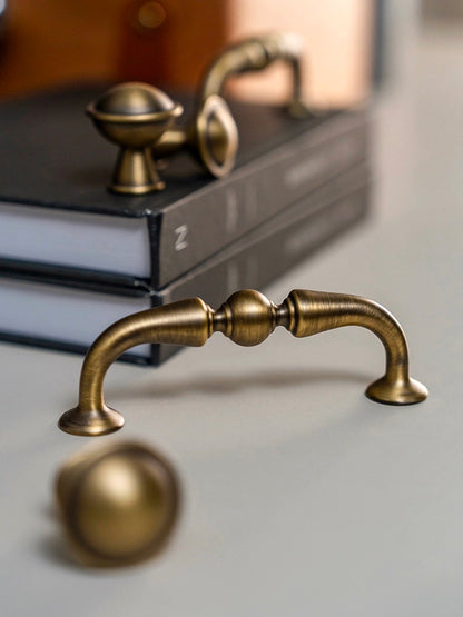 Antique Brass Handle Set | DHQ-A