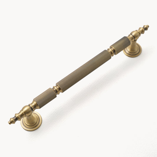 Luxury Antique Knurled Brass Handles | ZZ-CA