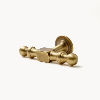 Antique Brass T-knob | QG-TA