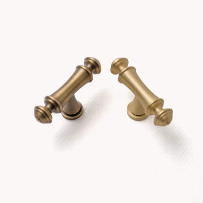 Satin Brass T-knob | BP-TB