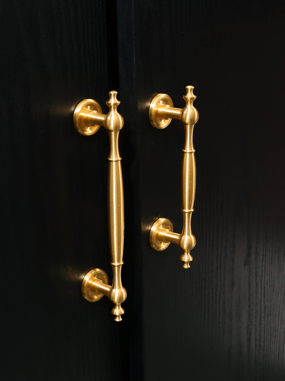 Aged Brass Knob And Pull | CAF