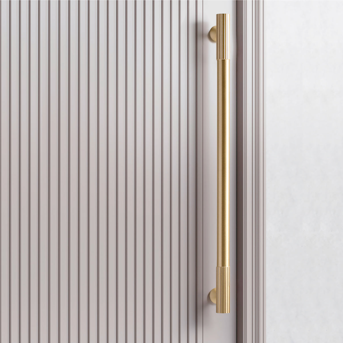 Knurled Brass Handles Nordic | LZ-CB