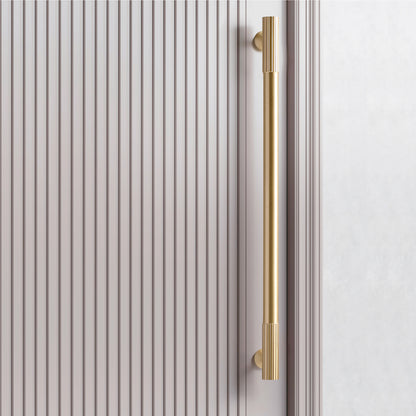 Knurled Brass Handles Nordic | LZ-CB