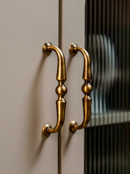 Antique Brass Handle Set | DHQ-A