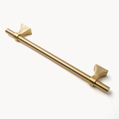 Satin Brass Bar Handles | LB-CB