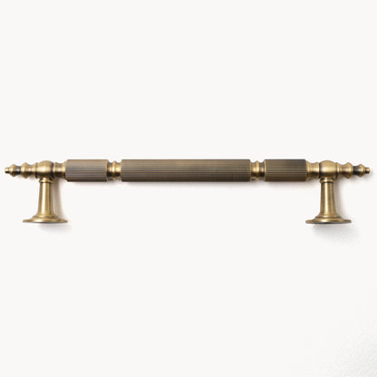 Luxury Antique Knurled Brass Handles | ZZ-CA