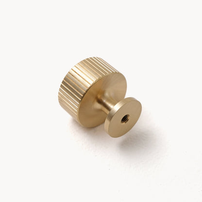 Knurled Brass Knob | LZ-BB