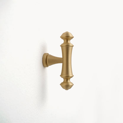 Satin Brass T-knob | BP-TB