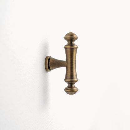 Antique Brass T-knob | BP-TA