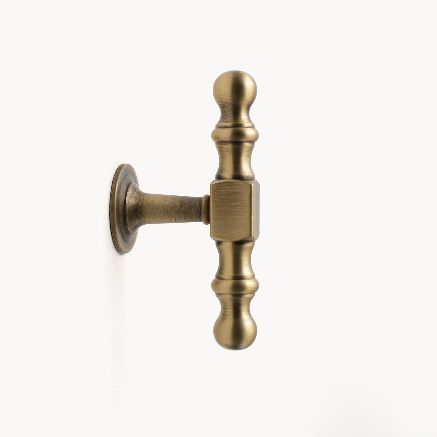 Antique Brass T-knob | QG-TA