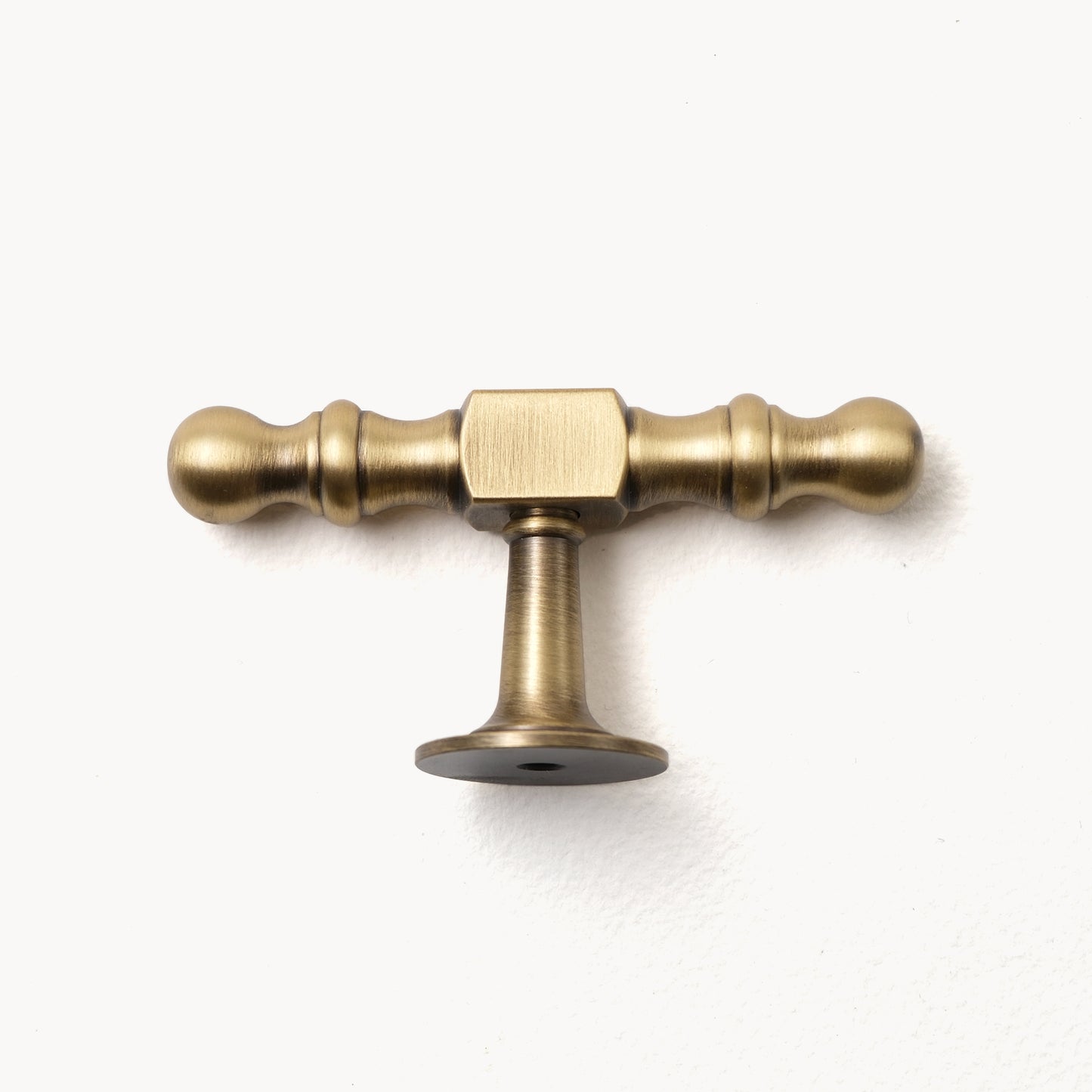 Antique Brass T-knob | QG-TA