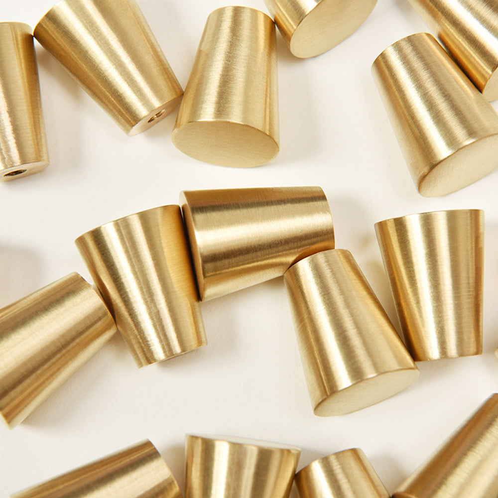 MCM Solid Brass Knobs | ZX-BB