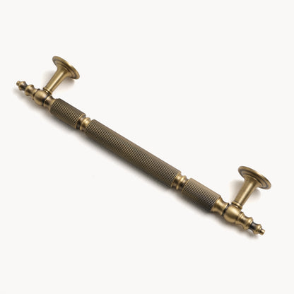 Luxury Antique Knurled Brass Handles | ZZ-CA