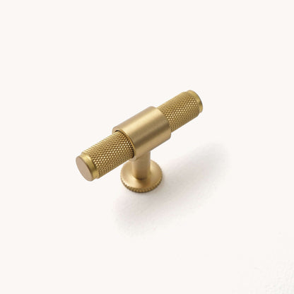 Knurled Brass T-knob | GHD-TB