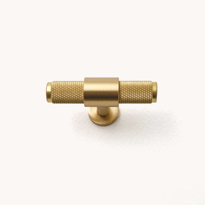 Knurled Brass T-knob | GHD-TB