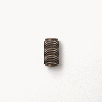 Knurled Antique Brass Peg Knob | GH-BA