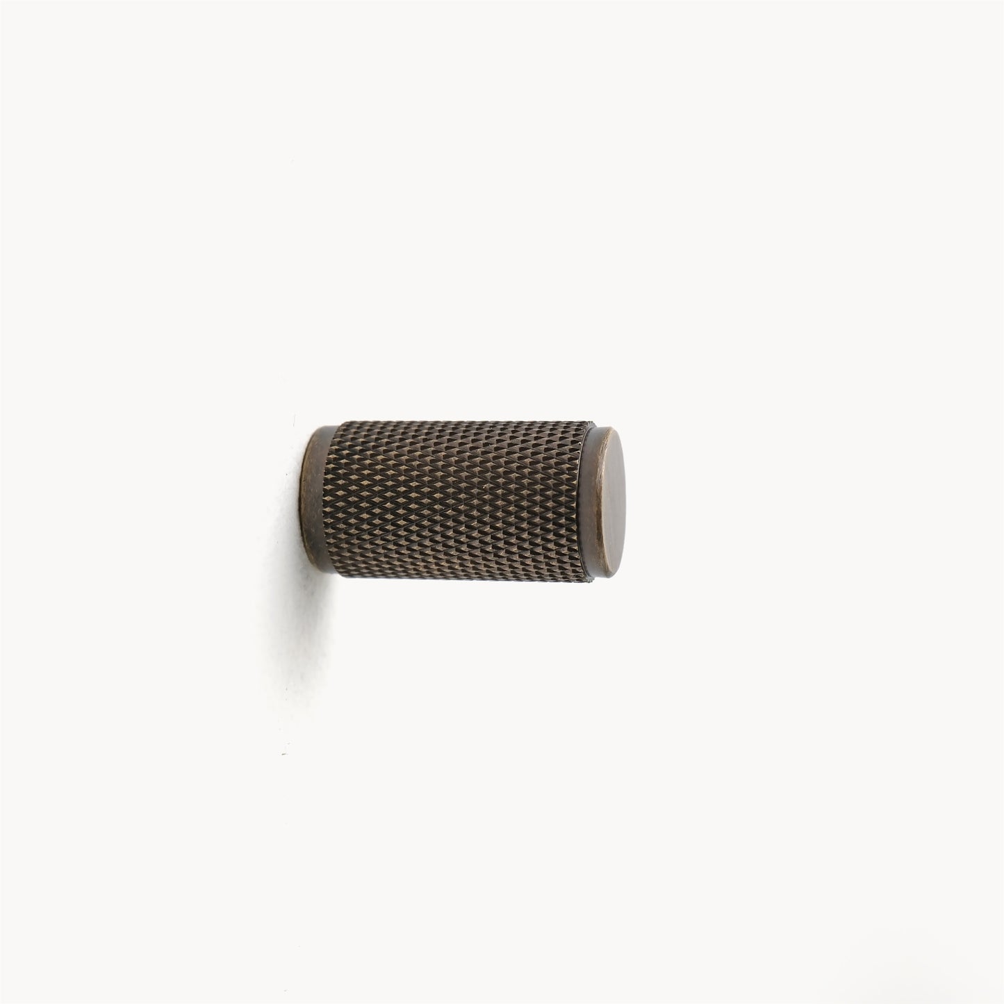 Knurled Antique Brass Peg Knob | GH-BA