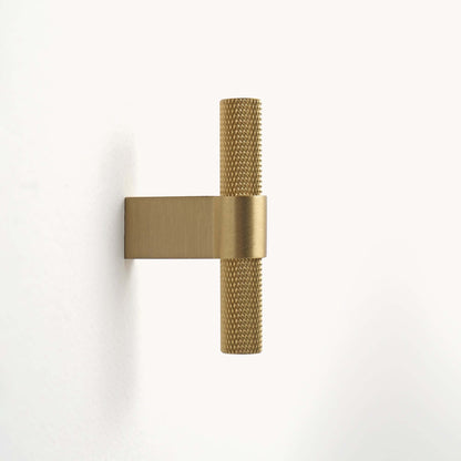 Knurled Brass T-knob | GHF-TB